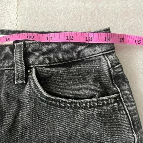 [W28L30]Topshop  Mom Black High Rise Jeans - Picture 3 of 6
